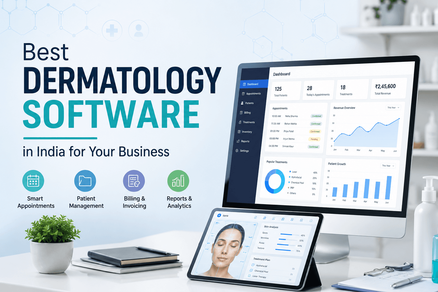 Best Dermatology Software in India for Your Business
